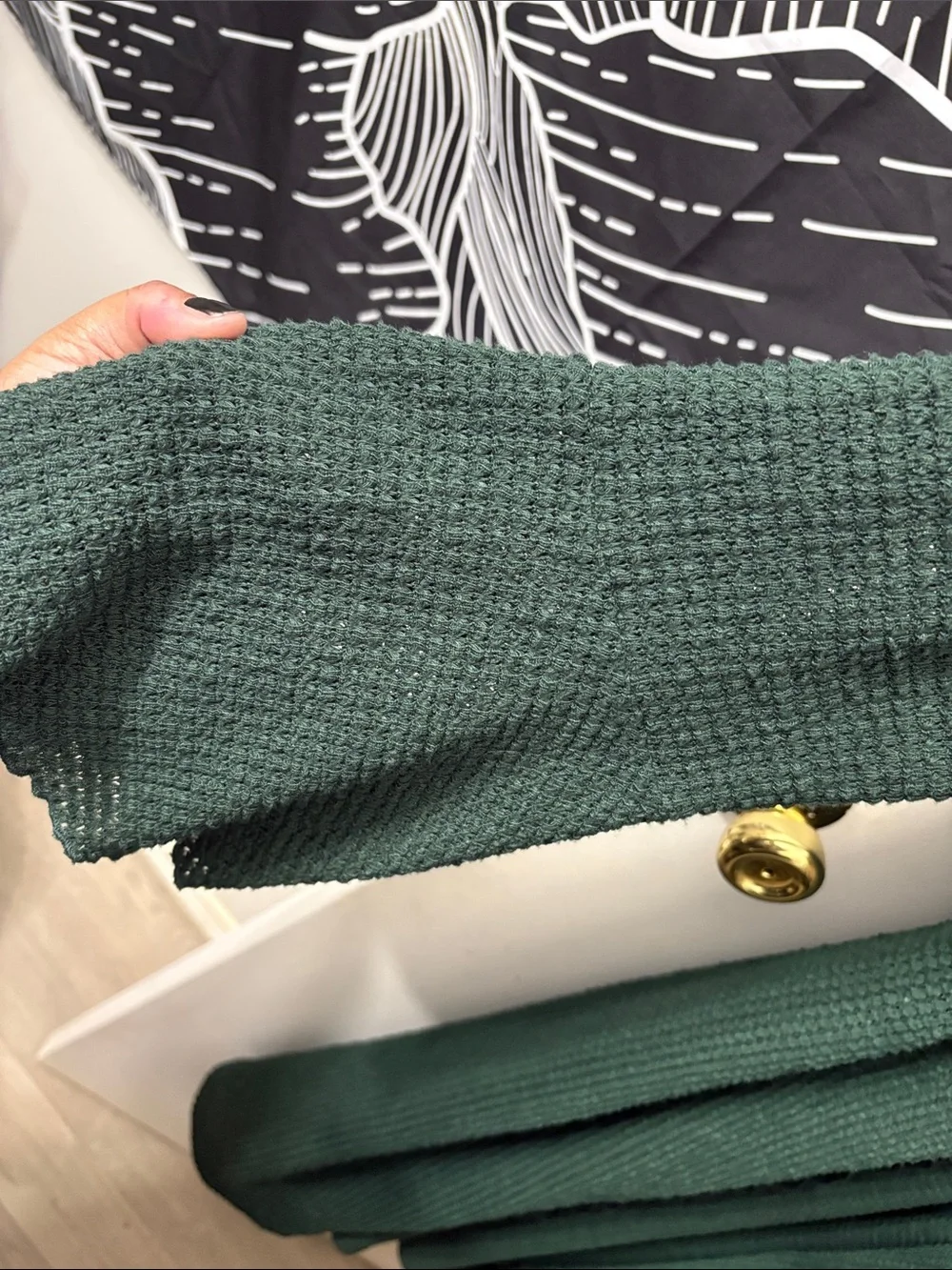 Disturbia Waffle-Knit Cardigan size 16 - Picture 3 of 6